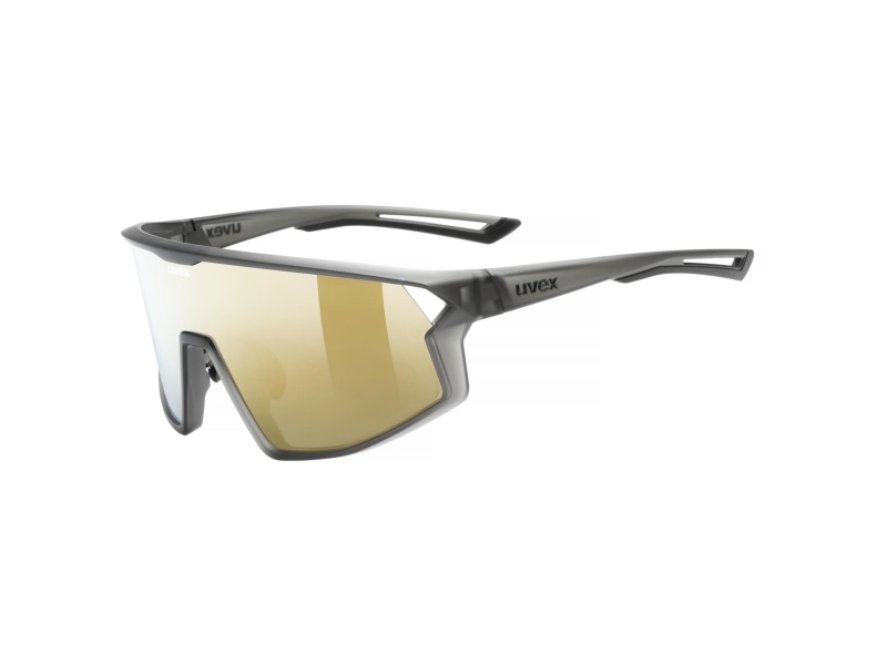 Akiniai Uvex skyryse smoke matt / mirror auksinis