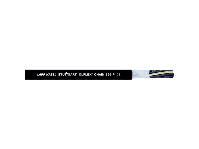 LAPP 1023229/500 Slæbekædekabel ÖLFLEX® CHAIN 896 P 4 G 1.5 mm² Sort 500 m