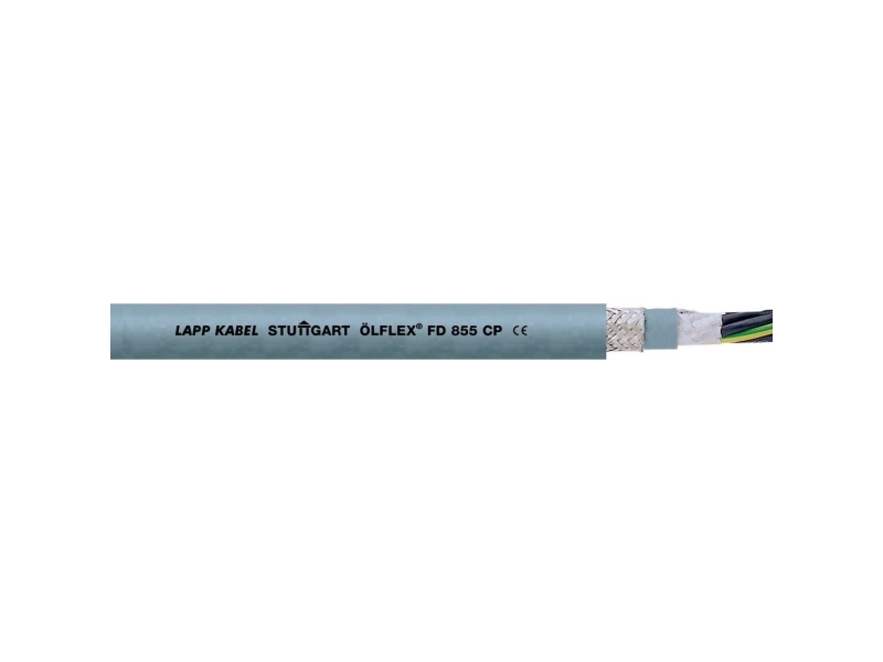 LAPP 27605/100 Kabel för bogseringskedja ÖLFLEX® FD 855 CP 2 x 0,5 mm² Grå 100 m | EL Artiklar - Kablar och ledningar - Dra kedjekablar | GameStuff