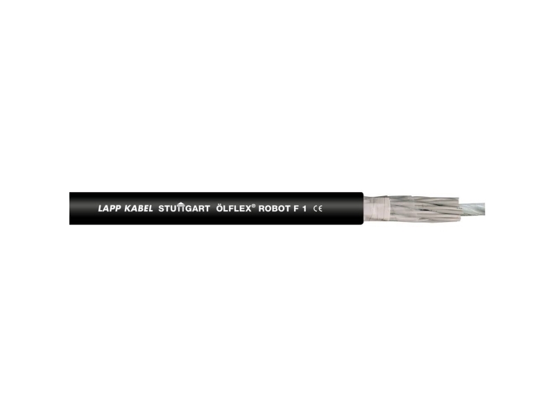 Lapp 29624/50 Slæbekædekabel Ölflex Robot F1 4 G 1.5 Mm² Sort 50 M