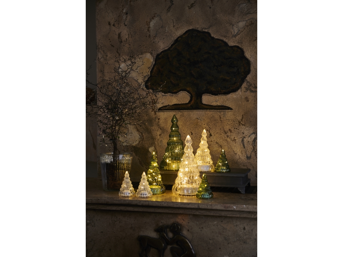 Sirius Home Lucy, Ljusdekoration, figur, Transparent, 10 lampor, LED, Batteri, AAA | Belysning - Annan belysning - Dekorativ belysning | GameStuff