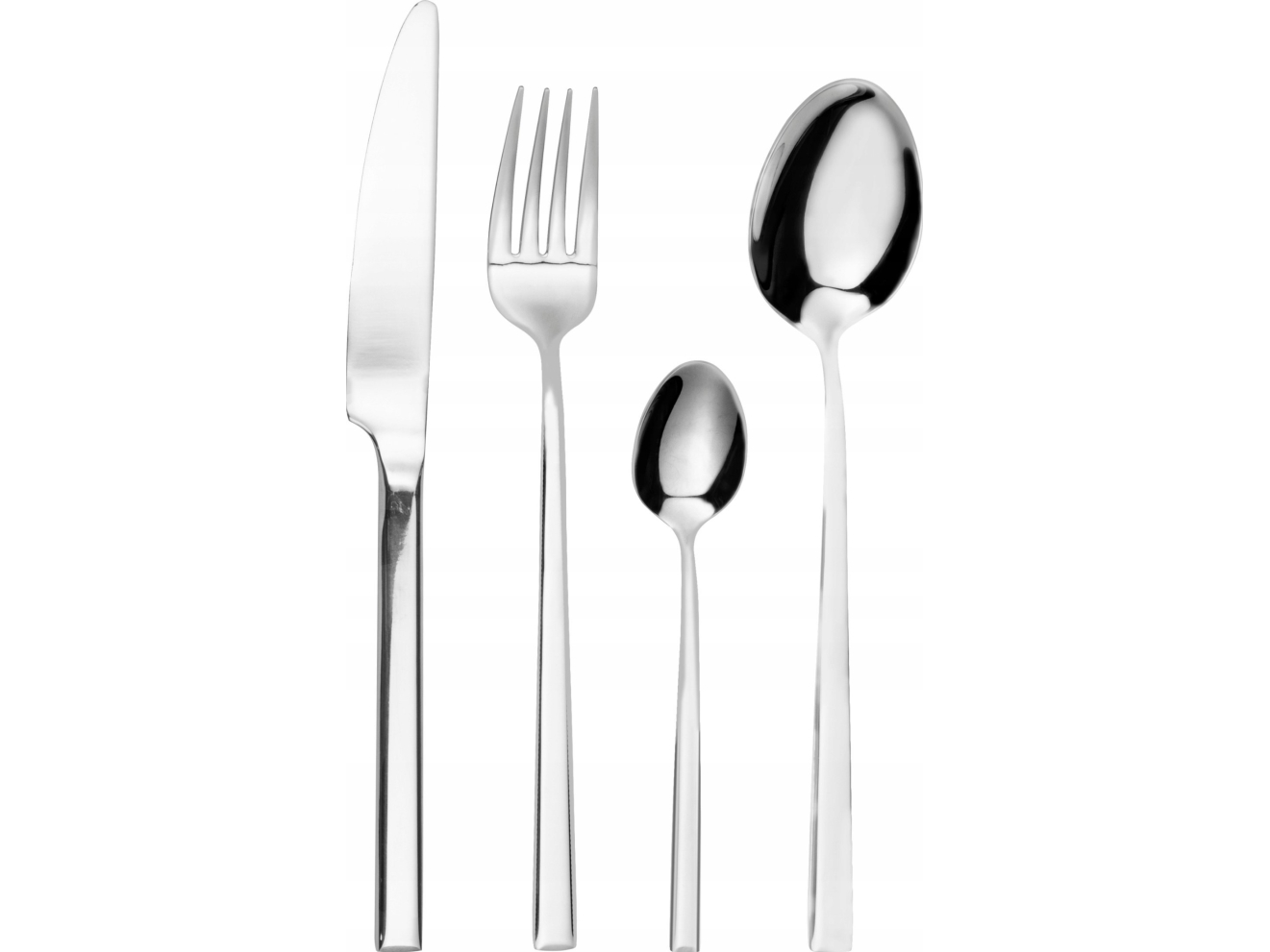 Besteckset Como Ambition 24-Teilig, Silberfarben