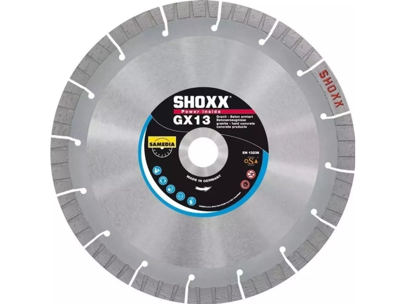 Samedia Diamantklinge Shoxx Gx13 400X25,4