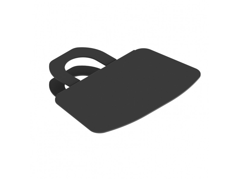 Edbak Trsu2 - Universal Metallregal 250X150mm Für Serien: Tr, Trv, Std, Stdv, Vwta, Farbe Schwarz
