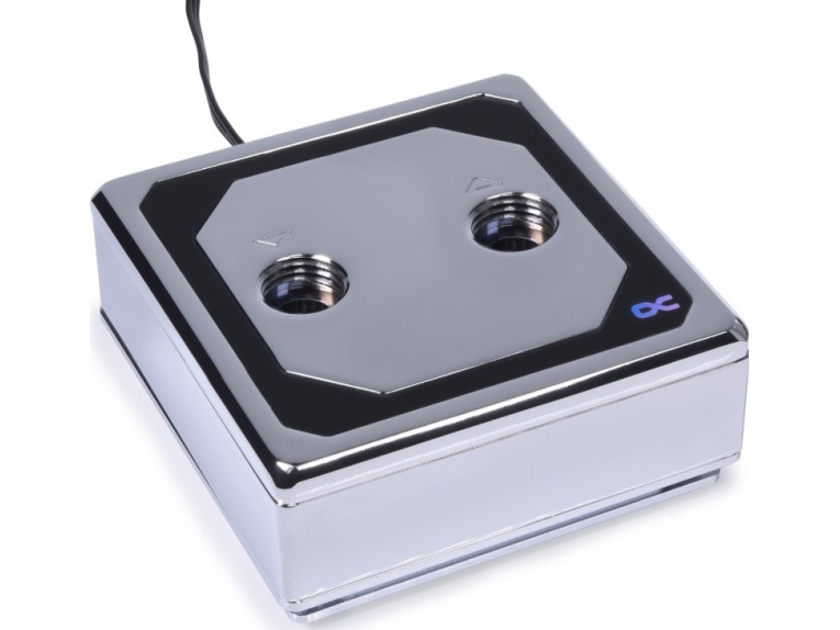 Alphacool Cpu-Kühlung Alphacool Ice Block Xpx Aurora Edge Cpu-Kühler - Messing Chrom Digital Rgb