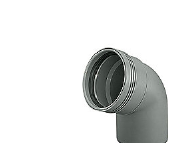 Wavin Pp Biegung 67 Grad Ø 110 Mm Grau
