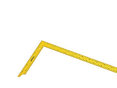 Snickarvinkel 600 mm - TMV 60, Hultafors 251403 | Verktyg & Verkstad - Handverktyg - Vinkelmätare | GameStuff