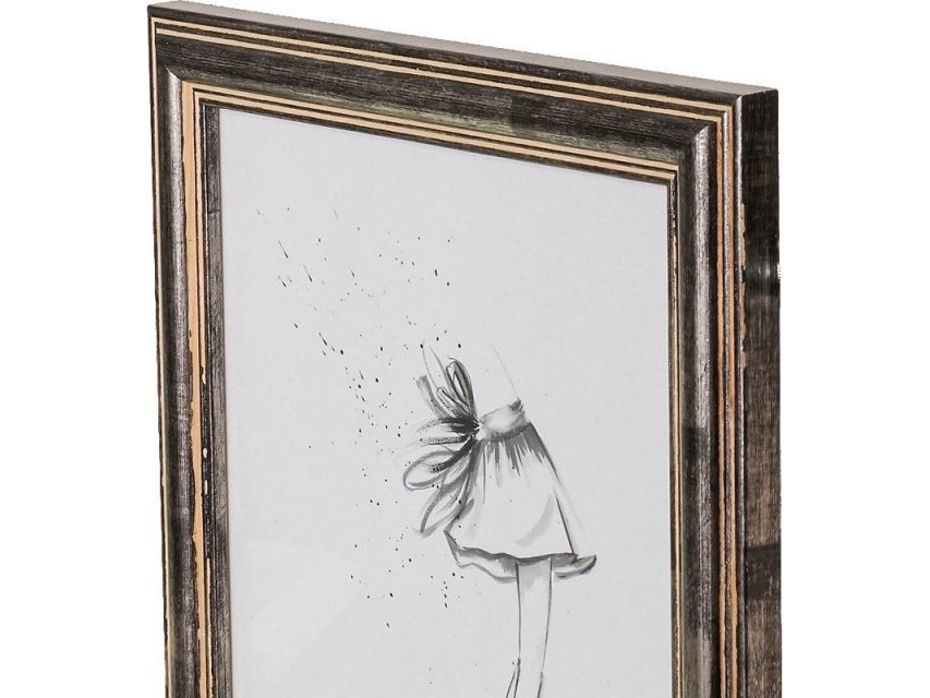 Focus Ramme Tango Wood Stål - 18x24 Cm