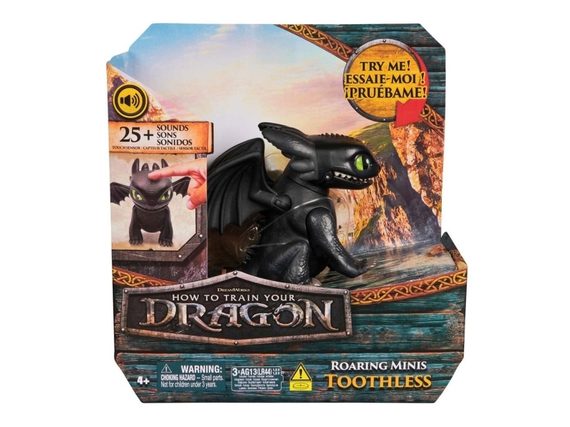 Spin Master Roaring Minis - Tandløs interaktiv actionfigur, multifarvet