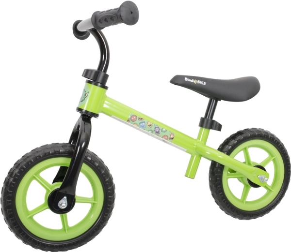 Bimbo_ Bike Balance bike Bottari Monsters 75811, green, 10 | Sport & Träning - Sportutrustning - Fitness | GameStuff