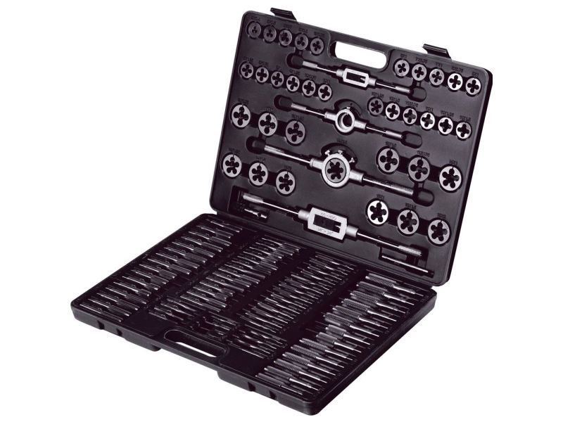 Toolcraft To-9913164 Metrisch M2, M3, M4, M5, M6, M7, M8, M9, M10, M11, M12, M14, M16, M18 Din 2181 Gehärteter Legierter Stahl, Wolfram-Stahl 1 Set