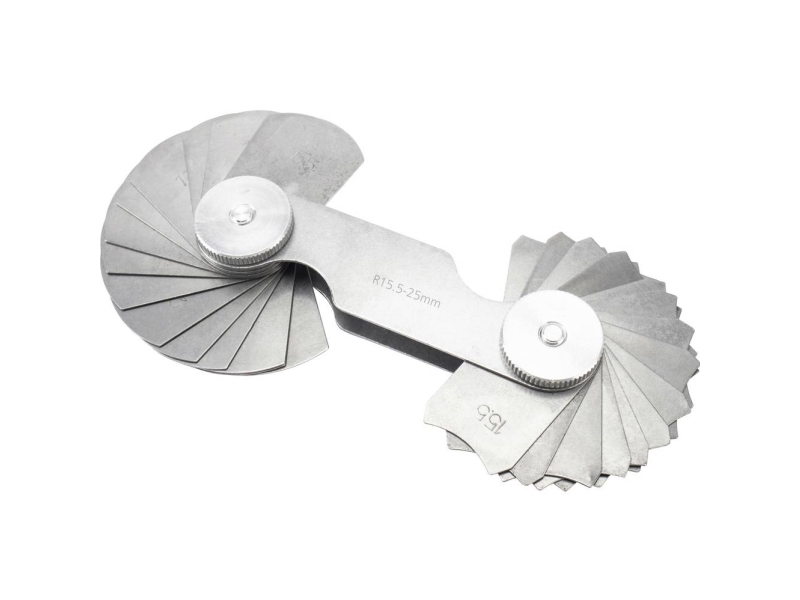 Dasqua 1351-0005 Radiusmesser Metrisch 1,0 - 7,0 Mm