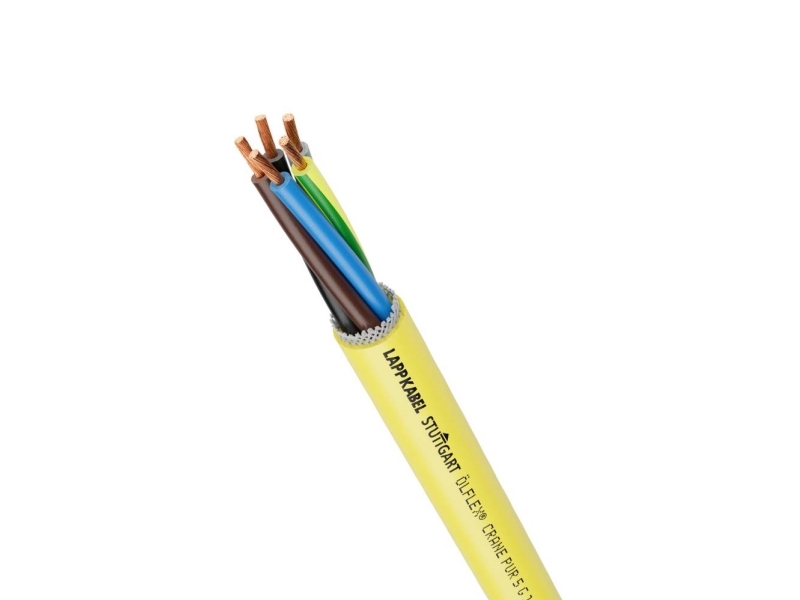 LAPP ÖLFLEX® CRANE Styreledning 7 G 2.5 mm² Gul 45220/50 50 m