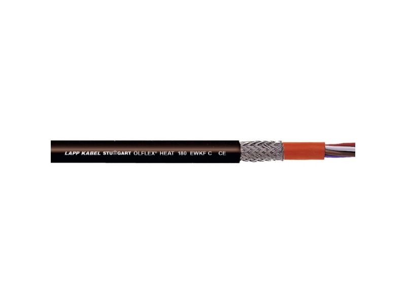 LAPP ÖLFLEX® HEAT 180 EWKF Højtemperaturkabel 4 G 1.5 mm² Sort 463153/100 100 m