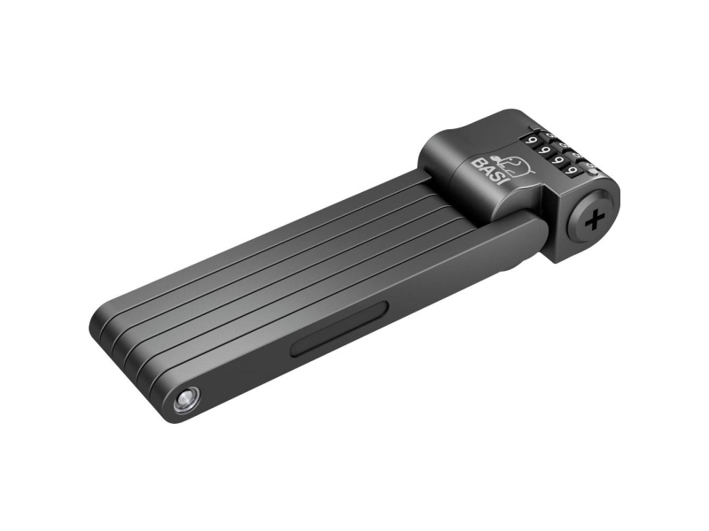 Basi ZR 319 Foldelås Sort Kombinationslås