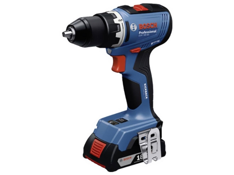Bosch Gsr 18V-65 Akku-Bohrschrauber 18 V 63 Nm Ohne Akku Und Ladegerät - Solo