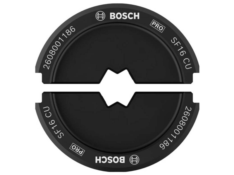 Bosch Accessories 2608001159 2608001159 Krympeindsats Rørkabelsko, Rørforbinder 16 til 16 mm²