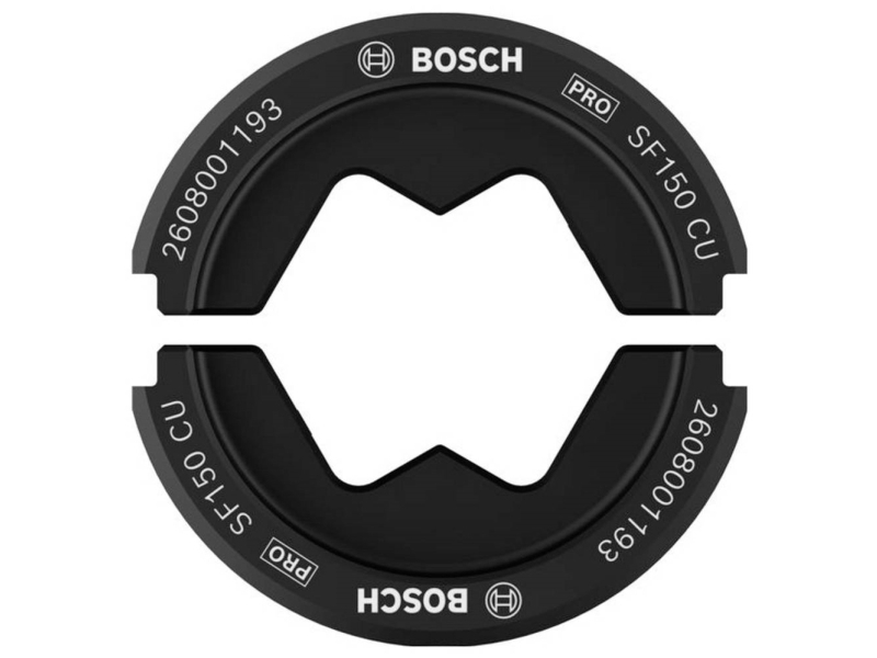 Bosch Accessories 2608001166 2608001166 Krympeindsats Rørkabelsko, Rørforbinder 150 Til 150 Mm²