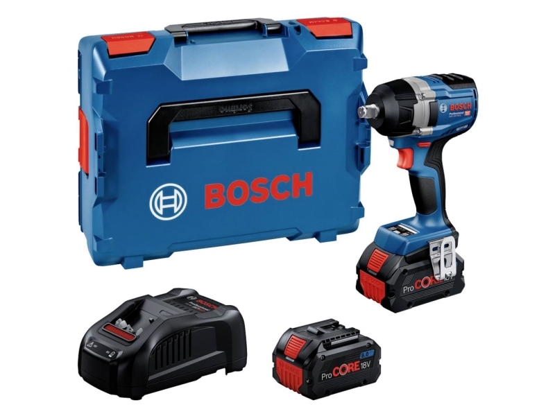 Bosch Professional GDS 18V-750 C 06019L9002 Batteri-boremaskine 18 V Antal batterier, der følger med 2 8.0 Ah | Elverktyg - Prof. Akku verktyg - Mutterdragare | GameStuff