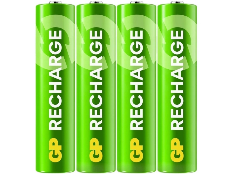 Gp Recharge Genopladeligt Aaa-Batteri Nimh 800 Mah 1.2 V 4 Stk