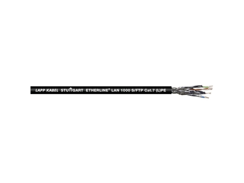 Lapp 2170977/100 Netzwerkkabel Etherline Lan Schwarz 100 M