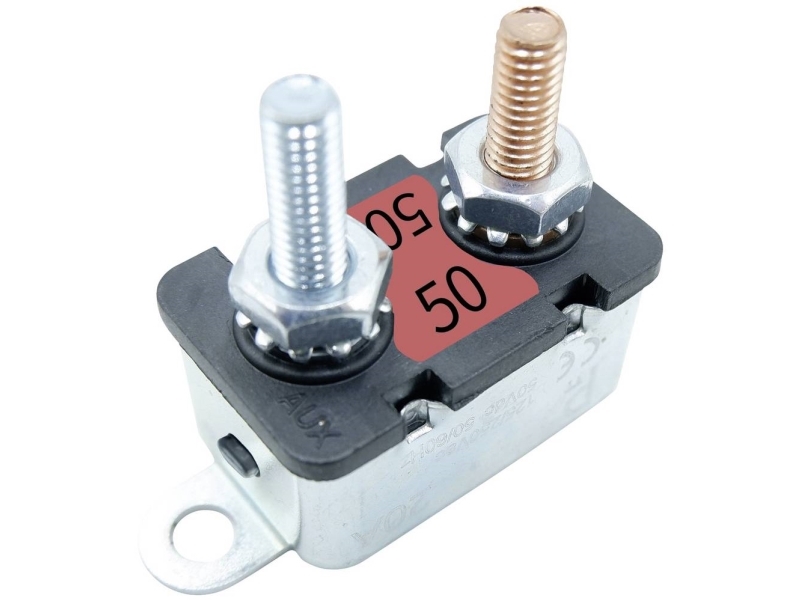 PARTS PTT C001-102-0111C2T350 Sikringsautomat 50 A, 25 A Sølv, Rød 1 stk | Bilvård & Biltillbehör - Utvändiga utrustning för bilar - Motortillbehör | GameStuff