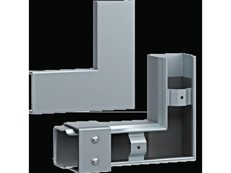Hager Fladt Vinkelbeslag Fwk-Plus 60X60 Mm Galvaniseret Fwkp600605verz - Brandsikring (Fwkp600605verz)