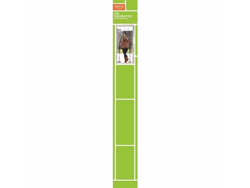 Gardamo 269951 Fluegitter Til Dør (B X H) 1.2 M X 2.2 M Sort 1 Stk
