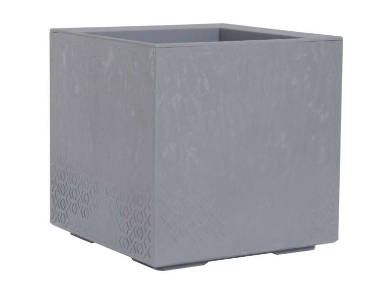 Siena Garden FARO STONE LA935-71 Plantekasse Polypropylen Beton-optik, Grå