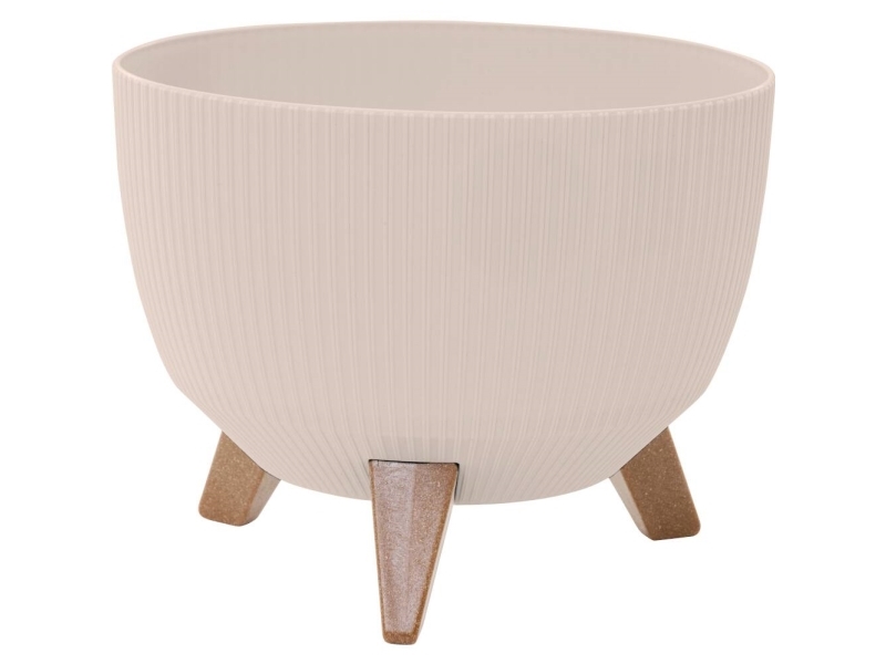 Siena Garden OSLO STRIPE LA963-05 Plantefad Polypropylen Creme
