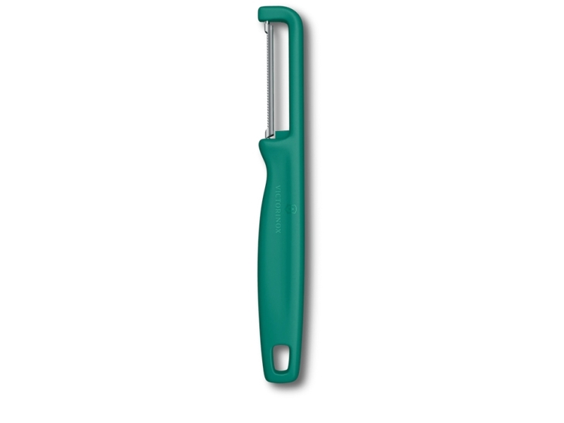 Victorinox Iota, Frukt- och grönsaker, Rak grönsaksskalare, Grön, Polypropylen, Hängögla, 165 mm | N - A | GameStuff