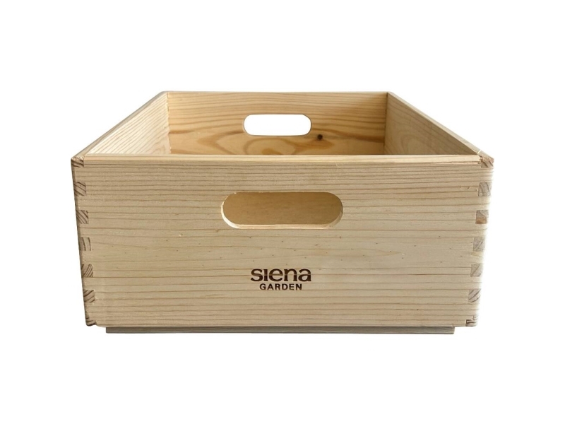 Siena Garden 8061 Yleislaatikko (L x K x S) 40 x 14 x 30 cm Luonnollinen 1 kpl