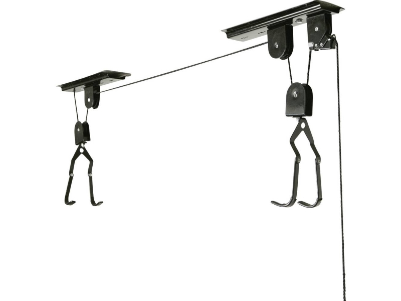 FISCHER FAHRRAD 50386:FISCHER Loftlift Antal parkeringspladser=1 Sort