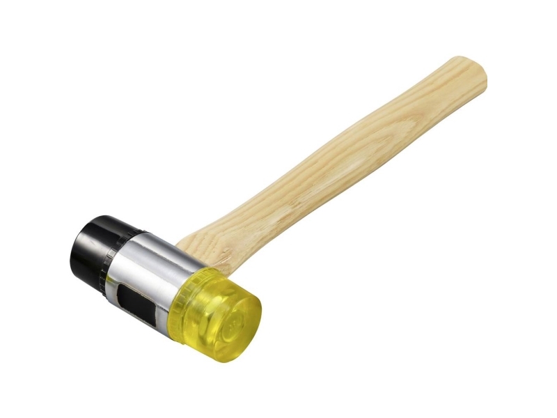 Toolcraft To-9991035 Gummihammer Mittelweich, Mittelhart 430 G 310 Mm 1 St.