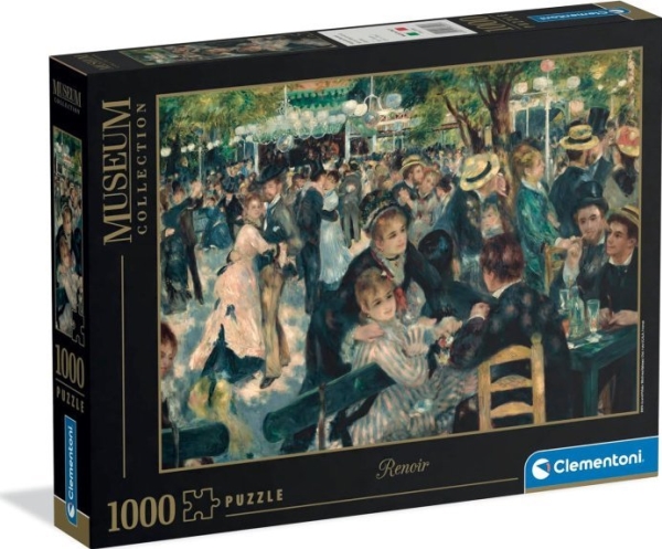 Clementoni Puzzle Museum Bal Du Moulin De La Galette 1000 Elemente (37091)