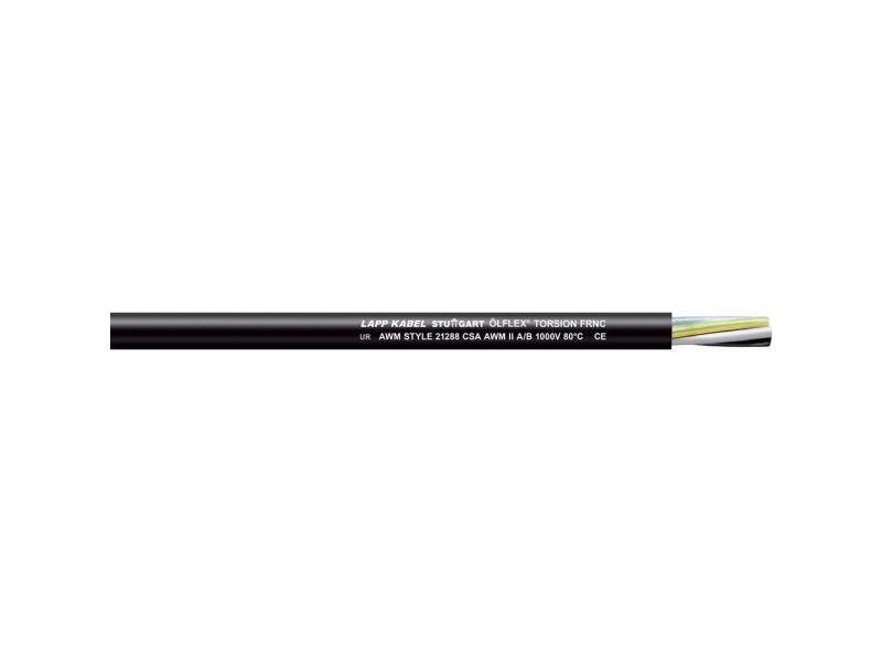 LAPP ÖLFLEX® TORSION FRNC Styreledning 3 G 2.5 mm² Sort 1150311/100 100 m