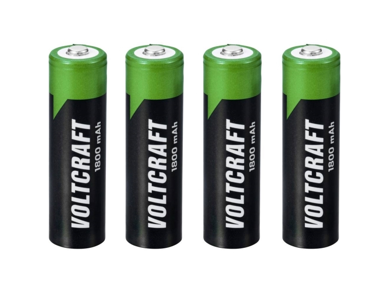Voltcraft Hr06 Genopladeligt Aa-Batteri Nimh 1800 Mah 1.2 V 4 Stk