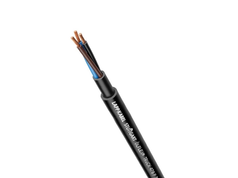 LAPP ÖLFLEX® TRUCK 470 P Køretøjsledning 7 x 1.5 mm² Sort 7027088/100 100 m