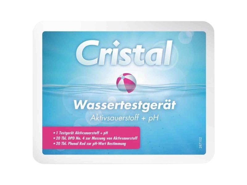 Cristal 287102 Vandtester Ilt/Ph 1 Stk