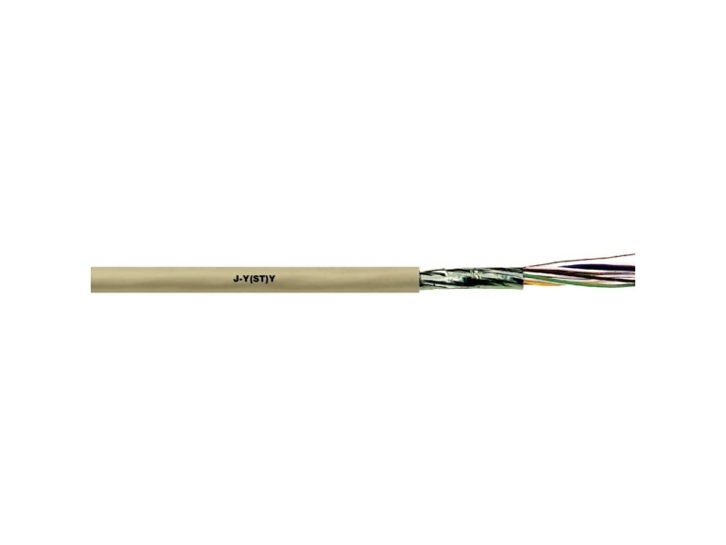 LAPP 1591304/100 telefonkabel J-Y(ST)Y 5 x 2 x 0,6 mm grå 100 m | EL Artiklar - Kablar och ledningar - Telekommunikationsutrustning | GameStuff