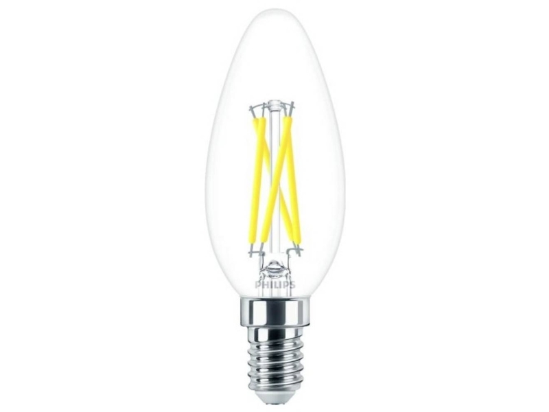 Signify 44935000 Glödlampa Eek D A G E14 Ljusform 2 5 W Varmvit Ø X L 35 Mm X 97 Mm 1 St