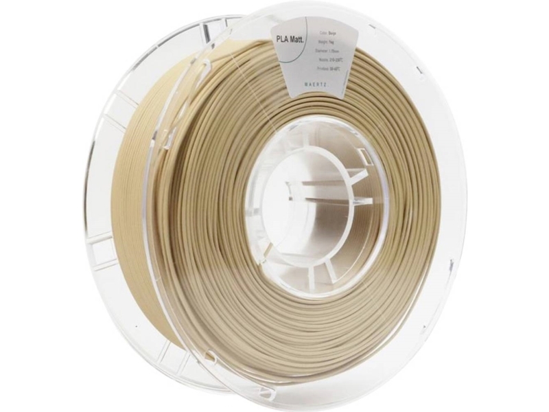 Maertz Pmma-1012-003 Pmma-1012-003 Filament Pla-Matte Matt 1,75 Mm 1000 G Beige 1 St
