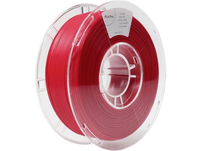 Maertz Pmma-1009-004 Pmma-1009-004 Filament Pla Pro 1.75 Mm 1000 G Rød 1 Stk