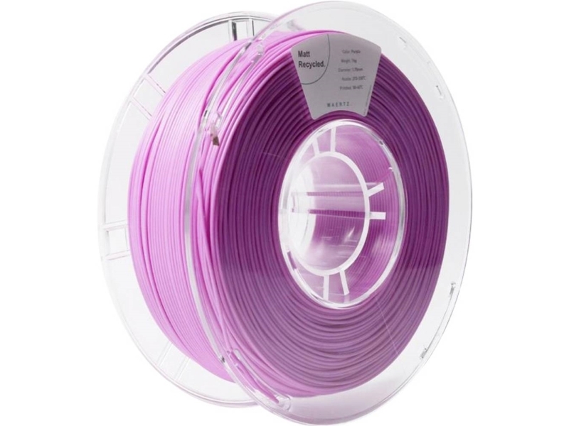 Maertz Pmma-1014-009 Pmma-1014-009 Filament Pla-Mat Recycled Pla, Mat 1.75 Mm 1000 G Lilla 1 Stk