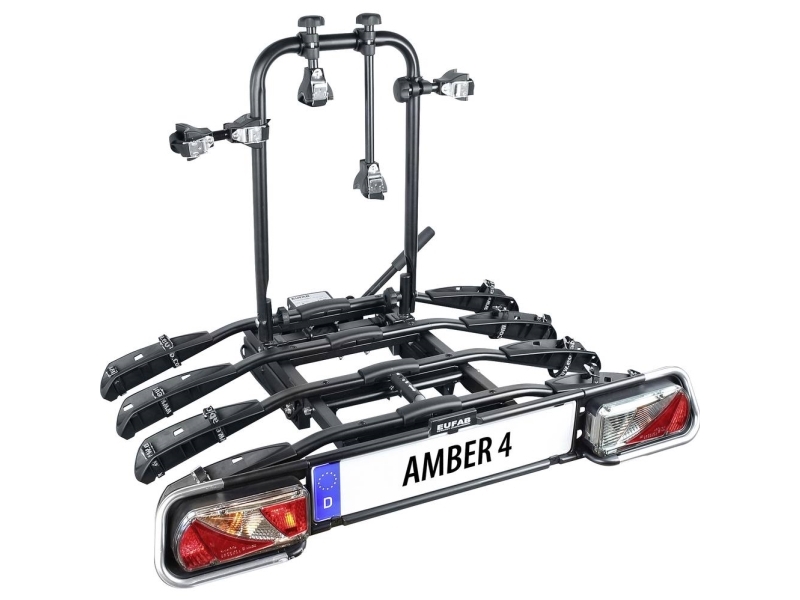 Eufab cykelhållare AMBER IV 11556 Antal cycler (maks.)=4 | Bilvård & Biltillbehör - Transportutrustning - Cykelhållare | GameStuff
