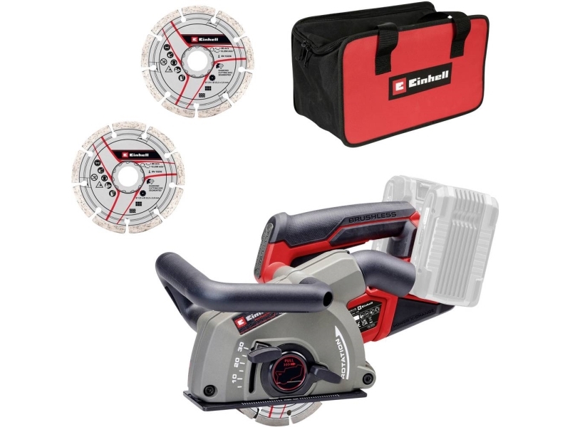 Einhell Power X-Change TP-MA 36/30 Li BL - Solo 4350800 Sladdlös jordfräs 125 mm utan batteri, utan laddare, väska, inkl. kapskiva, borstlös 18 - SOLO | Elverktyg - DIY - Elverktyg 230V - Kapsåg/geringssåg | GameStuff