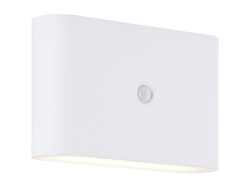 Brilliant Xino G80605/05 Led-Udendørs Vægbelysning Med Bevægelsessensor Led (Rgb) Led Indbygget 34 W Hvid