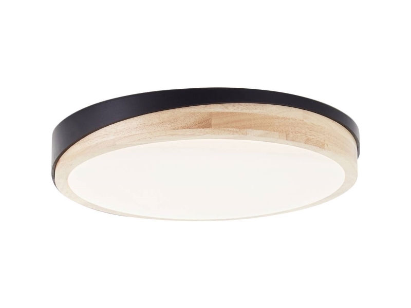 Brilliant G80845/76 Baarlo Led Taklampa Led Rgb Led Infalld 24 W Svart Matt Tra