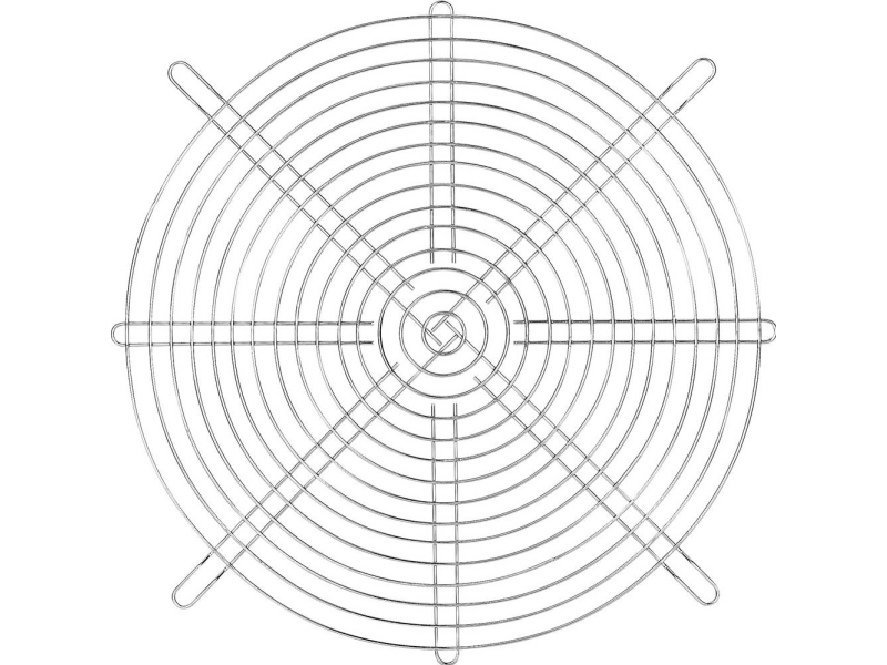 TRU KOMPONENTIT Tuulettimen säleikkö 1 kpl (L x K) 280 mm x 280 mm Teräs