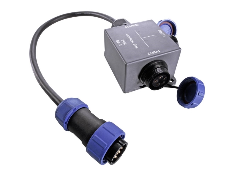 Deko Light 940010 Rundstik Fordeler Stik, Lige, Tilslutning, Indbygning Samlet Poltal: 5 1 Stk